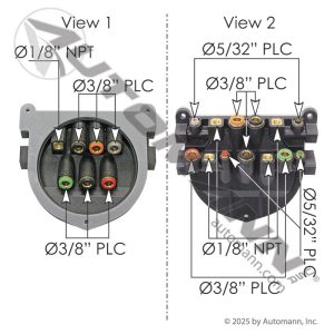 Freightliner Cascadia Air Manifold
