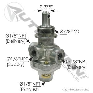 PP1 Type Dash Control Valve 40PSI