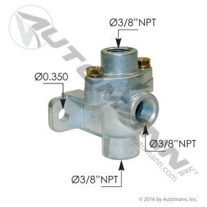 DC4 Type Double Check Valve, All Ports - 3/8in NPT Female, Has Mounting Ear