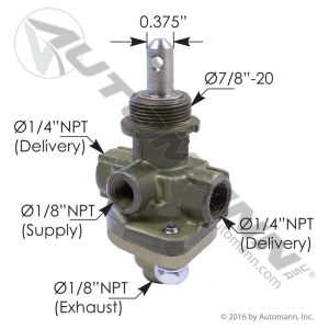PP1 Type Dash Control Valve 40PSI