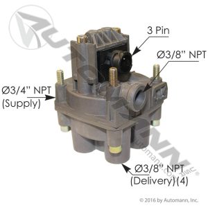 170.801993 | Bendix Type BR9235 ABS Modulator/Relay Valve, Twist-Lock Connector