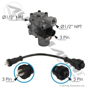 Wabco Modulator Valve Adapter Kit, Tractor