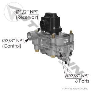 Haldex ABS Relay Valve 6-Port