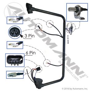 563.46037 | LH Mirror Bracket