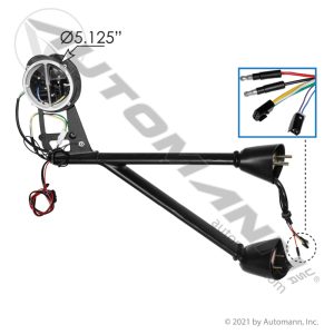 563.59026 | LH, Door Mirror Arm w/Motor and OAT Sensor