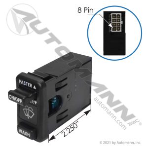 577.303 | Controls wiper speed and wash functions