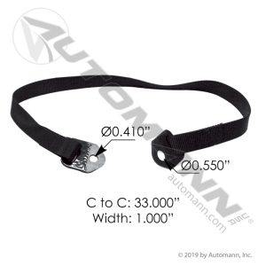 HLK2140 | 33.000 inch (838mm) Hood Strap, Columbia '01-'17