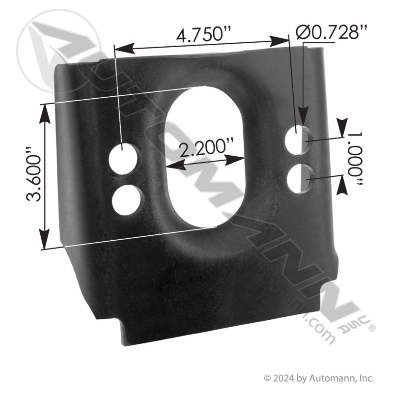 179.5025 - Air Chamber Bracket