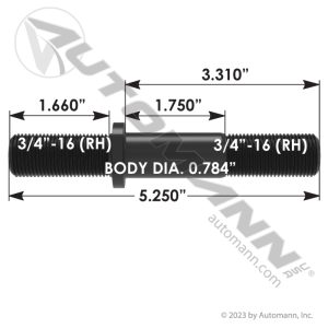 13-1042R - Wheel Lug Stud