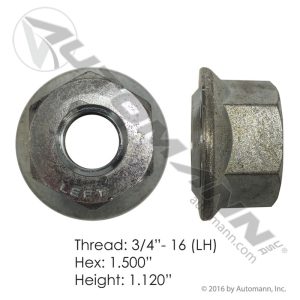 13-3015L - Flanged Cap Nut