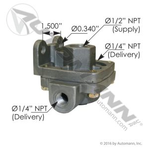 170.229844 - Bendix Type QR1 Mixed 1/4in & 1/2in Port