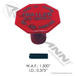170.KN20900 - Knob With Pin Red