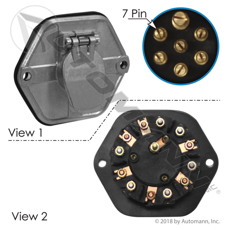 179.1030 - HD Socket 7 Way With 30 AMP Breaker