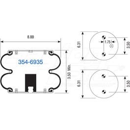 2B9-201 | Double Convolute Air Spring