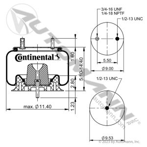 566.CT67949 - Continental Air Spring Rolling Lobe