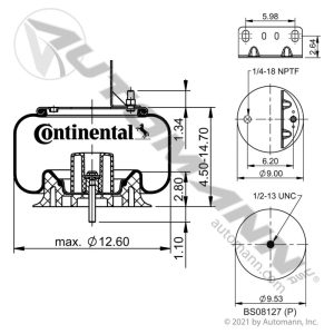 56808-002L | Hendrickson Air Spring