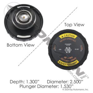 572.2025 - Radiator Cap 15LB