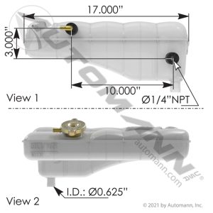 575.10111 - Coolant Reservoir Freightliner