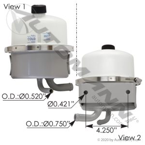 575.1078 - Power Steering Reservoir Freightliner