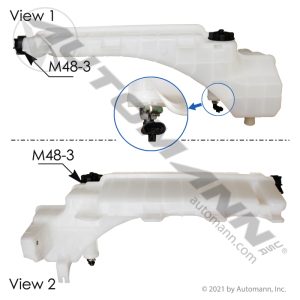 575.1082 - Coolant Reservoir Volvo