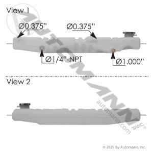 575.1092 - Coolant Reservoir Ford