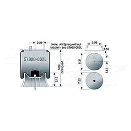 57920-002L | Hendrickson Air Spring