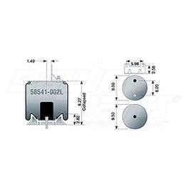 58541-002L | Hendrickson Air Spring