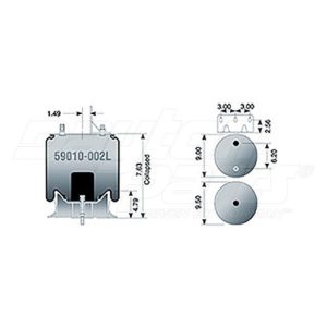 59010-002L | Hendrickson Air Spring