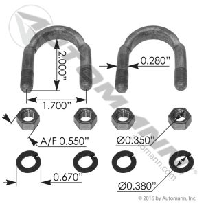 752.39418X - Universal Joint Strap Kit