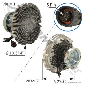 810.62201 - Fan Clutch Electric Mack