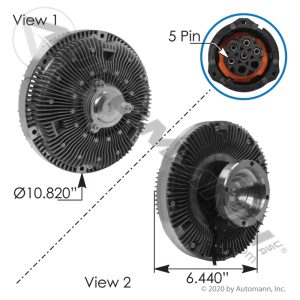 810.62221 - Fan Clutch Electric Mack-Volvo