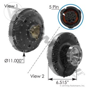 810.62231 - Fan Clutch Electric Mack-Volvo