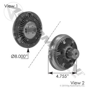 810.62314 - Fan Clutch Mack