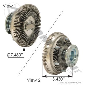 810.62561 - Fan Clutch Mack