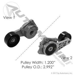 816.49314 - Continental Elite Tensioner Assembly