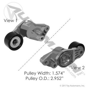 816.49572 - Continental Elite Tensioner Assembly