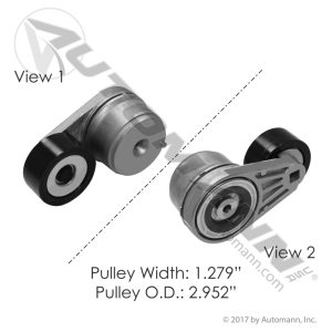 816.49588 - Continental Elite Tensioner Assembly