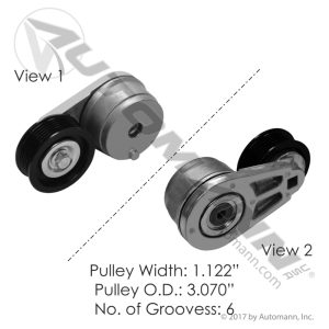 816.49592 - Continental Elite Tensioner Assembly