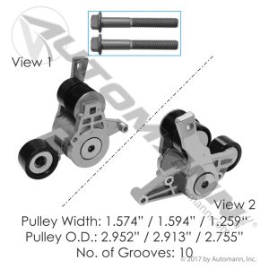 816.K49603HX - Continental Drive Belt and Tensioner Kit