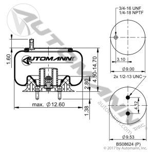 AB1DK23H-8934 - Air Spring Rolling Lobe