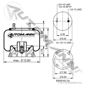 AB1DK23I-8806 - Air Spring Rolling Lobe