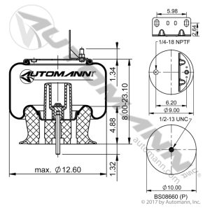 AB1DK23M-9375 - Air Spring Rolling Lobe