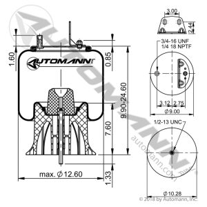 AB1DK23P-9471 - Air Spring Rolling Lobe
