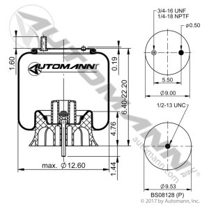 AB1DK23P-9936 - Air Spring Rolling Lobe