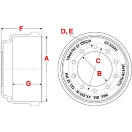 HD13M | Heavy Duty Drums
