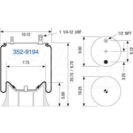 Rolling Lobe Air Spring