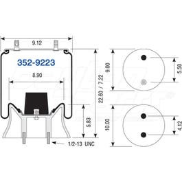 Rolling Lobe Air Spring
